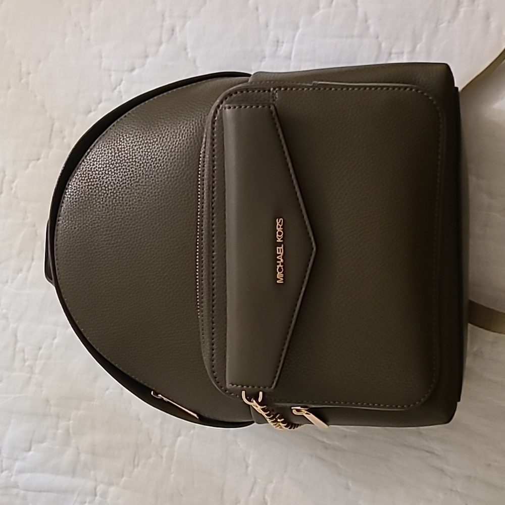 Michael Kors Olive Maisie Backpack